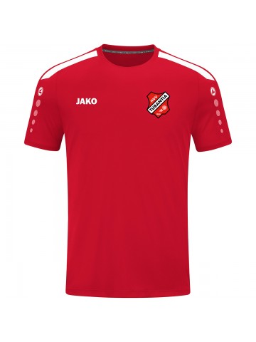 Shirt Power KM rood 100% Polyester