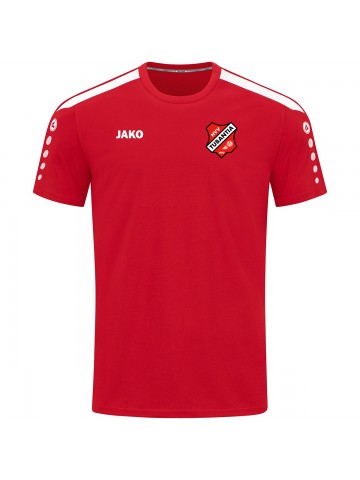 T-shirt Power rood