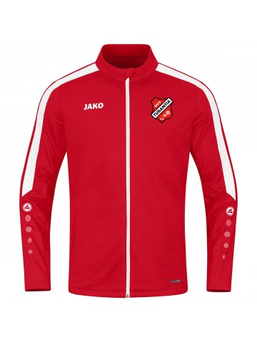 Polyestervest Power rood