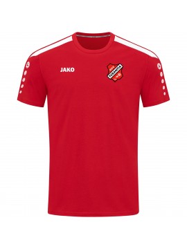 T-shirt Power rood